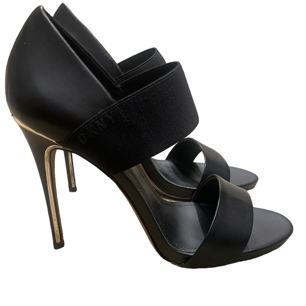 DKNY Iva Sandals in Black - New with Box - Picture 3 of 6
